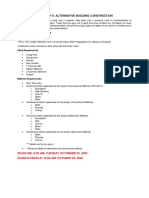 Building Technology 5 Midterm Plate