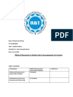Analytical Report Writing Document