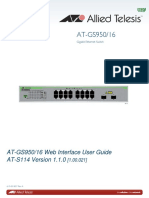 At-GS95016 Web Interface User Guide