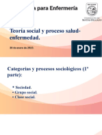 Categorías y Procesos Sociológicos Parte I