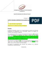 Carta Presentacion N 000 - 2022 Rojas Alfaro