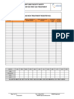 09-F26 First Aid Box Treatment Register