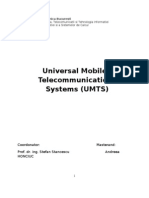 Universal Mobile Telecommunications Systems - UMTS
