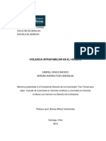Violencia Intrafamiliar en El Hombre
