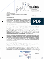 Secretario General Del Concejo Metropolitano de Quito: II U Nmem Procura, Duria Metropolitana