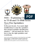 #416 - Explaining Changes To TY-B and TY-FRB Series Tyco Fire Sprinklers