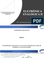 Aula 2 Eletrônica Analógica II