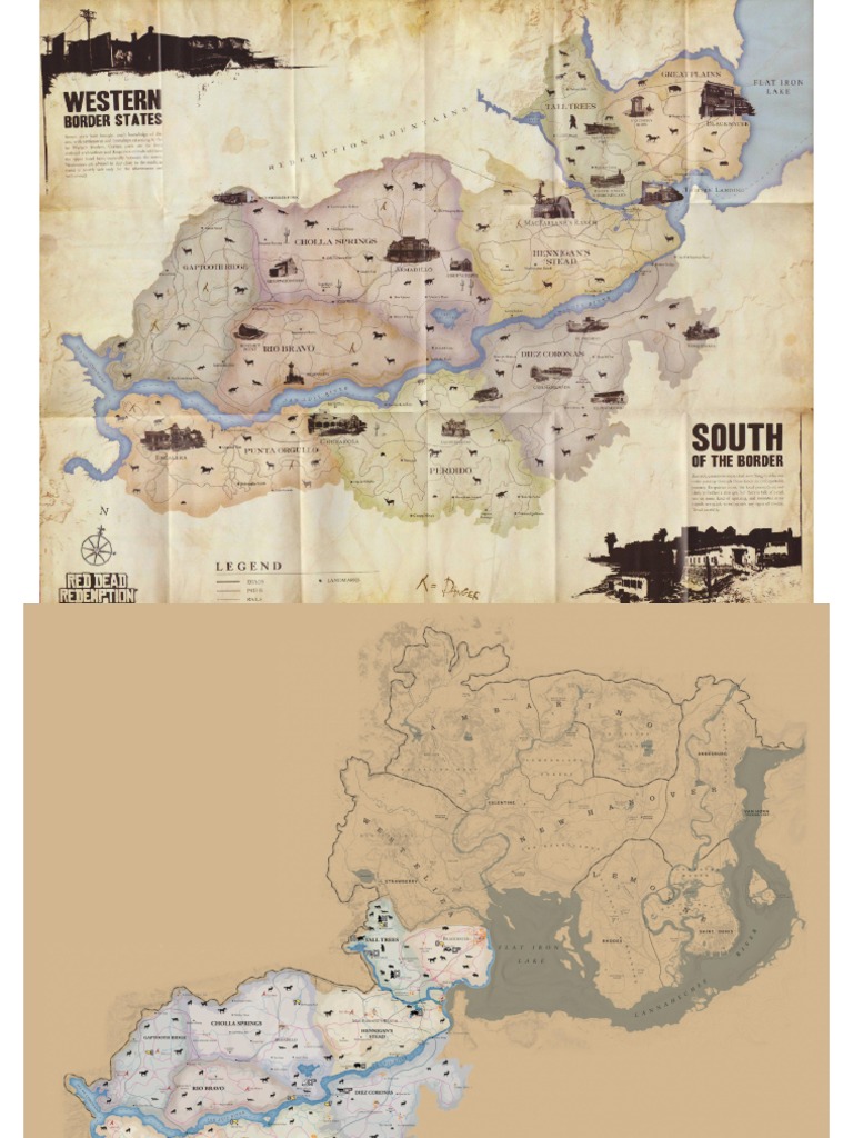 Definitive Map rdr2 PDF