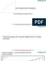 Income Statement Analysis Part 2