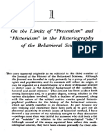 Stocking - 1968 - On The Limits of Presentism' and Historicism' in The Historiography of The - Annotated