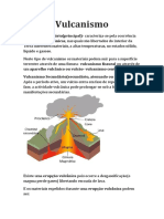 Resumo de Ciências Vulcanismo
