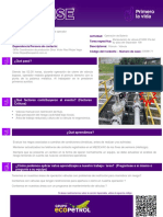 LA-Lesión en Pómulo de Trabajador ECP Semana Del 16 Al 22 de Enero