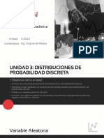 Distribuciones de Probabilidad Discreta Parte 1