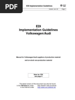 EDI Guidelines