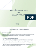 A Gestão Financeira Da Escola Pública - 2022