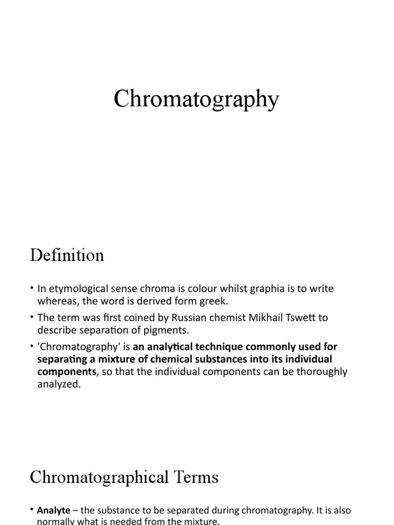 Chromatography Quiz PDF Chromatography Elution