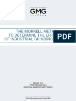The Morrell Method To Determine The Efficiency of Industrial Grinding Circuits