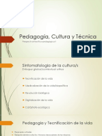 Power Point Pedagogía, Cultura y Técnica