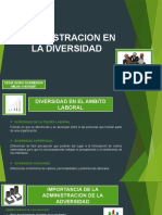 Administracion en La Diversidad