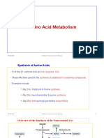 01b.amino Acid Metabolism & Inborn Errors