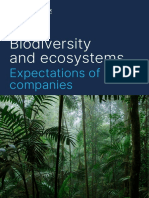 Norges Bank Biodiversity and Ecosystems 2022