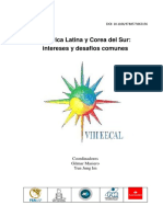 América Latina y Corea Del Sur - Interesses y Desafios Comunes