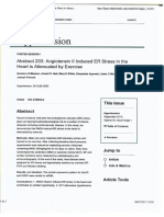 Angiotensin II induced ER Stress in the heart is attenuated by exercise - Hypertension 2013 v 62