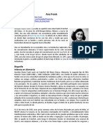 Ana Frank: la niña que dejó testimonio en su diario