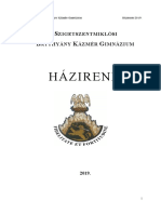 HTTPSWWW SZBKG Hufeltoltesek202009házirend-2019 PDF