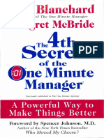 The 4th Secret of The One Minute Manager