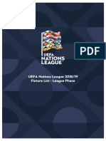Uefa Nations League 2018 Calendario