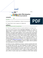 Trasteo Entre Diccionarios - 01