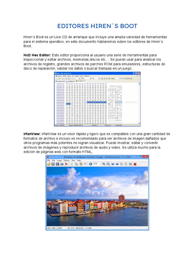 Editores Hiren S Boot | PDF