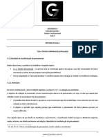 Direitos individuais: liberdade de manifestação do pensamento e restrições