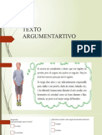 Texto Argumentartivo