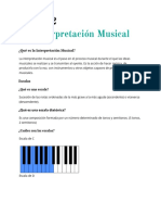 Apuntes Del Tema 2 - La Interpretación Musical