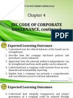 CH4-SEC Code of CG, Cont.