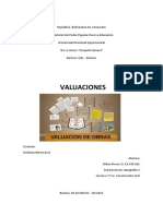 VALUACIONES