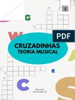 Música - Cruzadinha sobre teoria musical