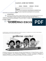 GUIA 2 Grado 3° GOBIERNO ESCOLAR