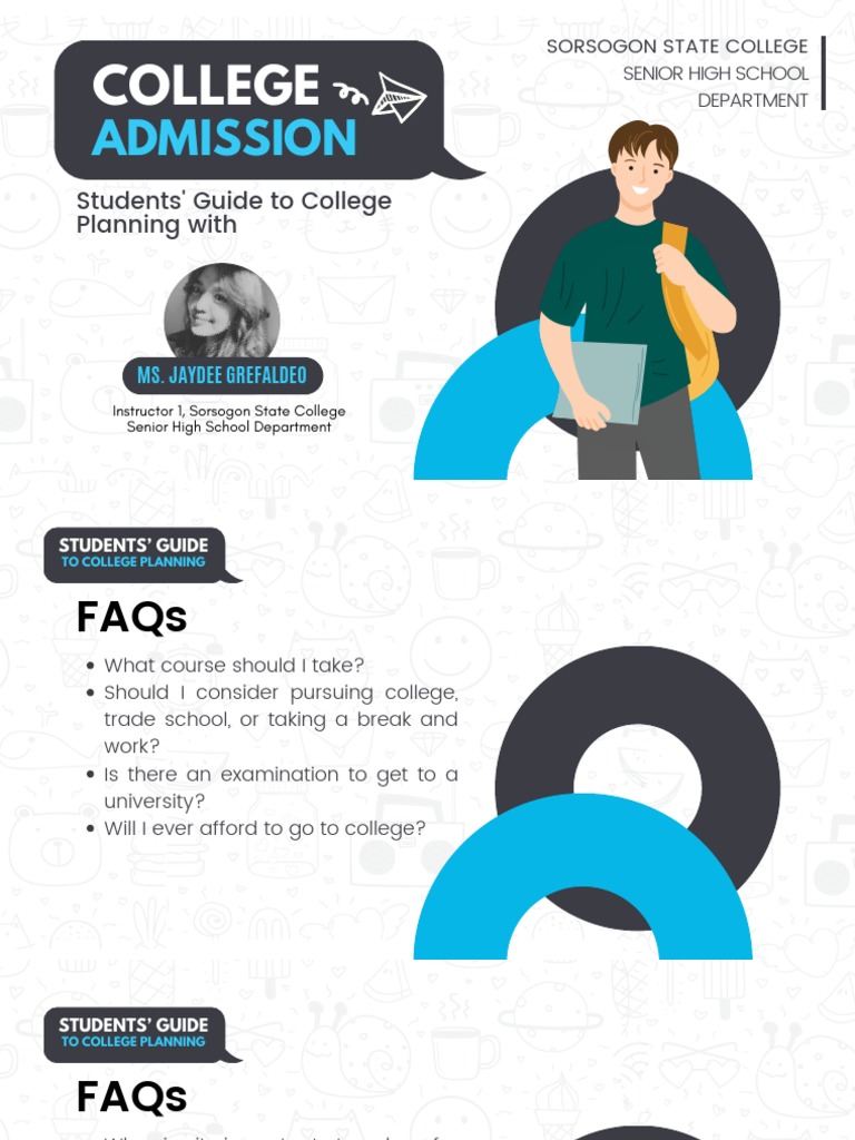 School Admission - Presentation2019 | PDF | College | Student Financial ...