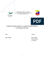 Propuesta de Modelo Productivo y Comercial de Productos Lacteos en El Municipio Libertador