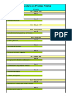 Calendario de Pruebas Finales - Virtuales