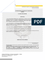 Certificado de vigencia y antecedentes disciplinarios ingeniero civil JULIAN FELIPE ARENAS DIAZ