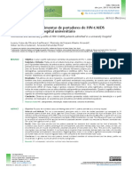 Perfil nutricional de portadores de HIV