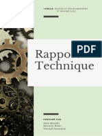 Rapport Technique