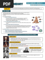 Notes 1 Cell Theory