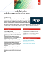 Activity Project Planning Management