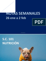 Notas Semanales 26 A 2 Feb