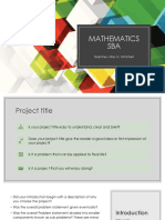 Mathematics SBA Guide PowerPoint 1301008
